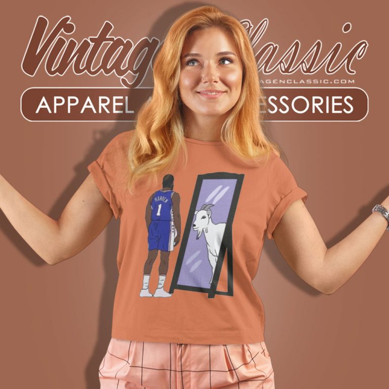 James Harden Mirror Goat Philadelphia Women T Shirt James Harden Mirror Goat Philadelphia Women T Shirt