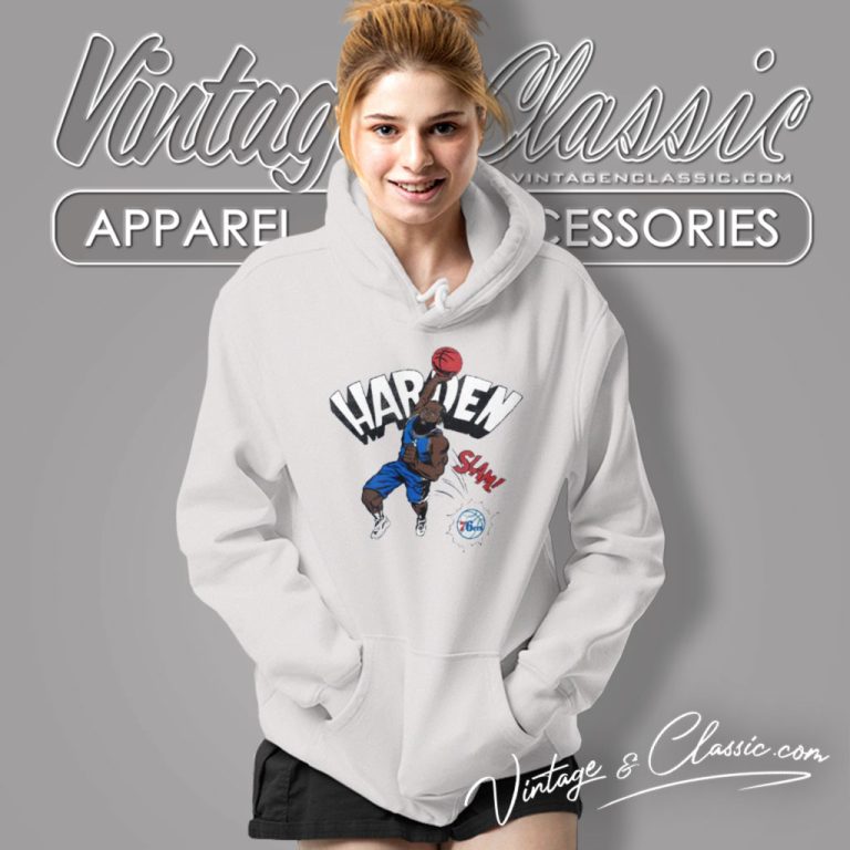 James Harden Slam Philadelphia 76ers Hoodie James Harden Slam Philadelphia 76ers Hoodie