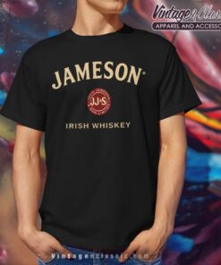 Jameson Irish Whiskey Logo Black T Shirt