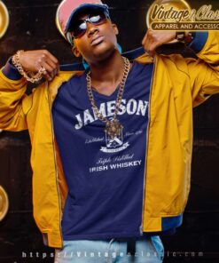Jameson Irish Whiskey Retro V Neck TShirt