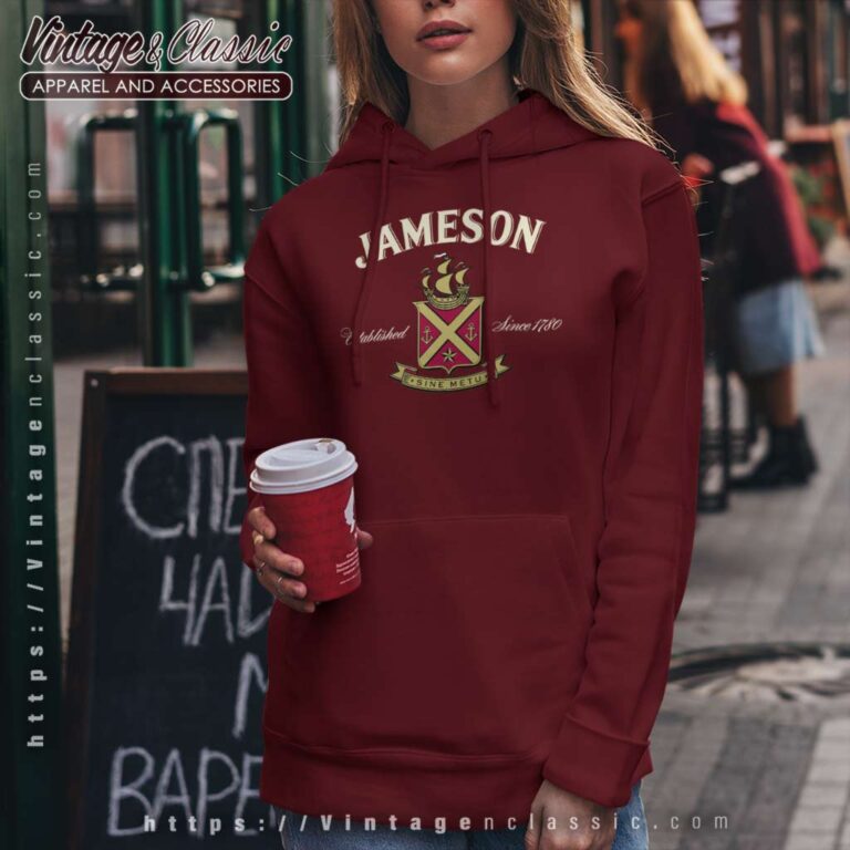 Jameson Whiskey Sine Metu Hoodie Jameson Whiskey Sine Metu Hoodie
