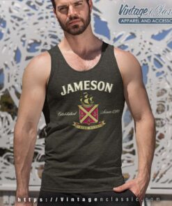 Jameson Whiskey Sine Metu Tank Top Racerback