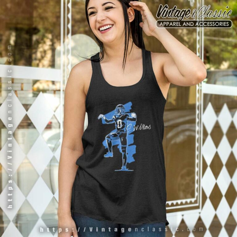 Jameson Williams The Crane Detroit Lions Signature Tank Top Racerback Jameson Williams The Crane Detroit Lions Signature Tank Top Racerback