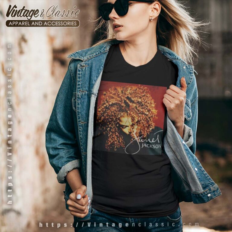 Janet Jackson Rhythm Nation Vneck Janet Jackson Rhythm Nation Vneck