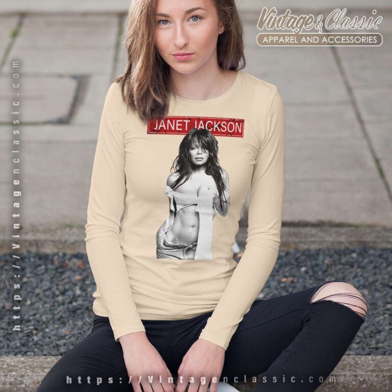Janet Jackson Sexy Shirt Together Again Tour Dates 2023 Long Sleeve Tee Janet Jackson Sexy Shirt Together Again Tour Dates 2023 Long Sleeve Tee