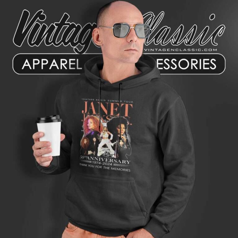Janet Jackson Shirt Together Again Summer Tour 50th Anniversary Hoodie Janet Jackson Shirt Together Again Summer Tour 50th Anniversary Hoodie