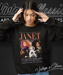 Janet Jackson Shirt Together Again Summer Tour 50th Anniversary