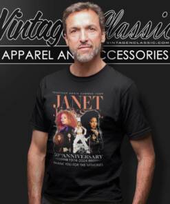 Janet Jackson Shirt Together Again Summer Tour 50th Anniversary T Shirt