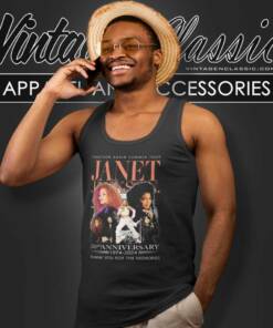 Janet Jackson Shirt Together Again Summer Tour 50th Anniversary Tank Top Racerback