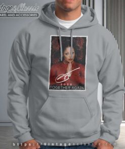Janet Jackson Together Again Signature Shirt Hoodie