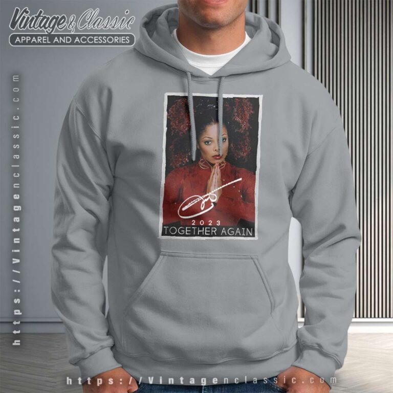 Janet Jackson Together Again Signature Shirt Hoodie Janet Jackson Together Again Signature Shirt Hoodie