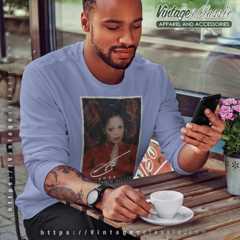 Janet Jackson Together Again Signature Shirt Sweatshirt Janet Jackson Together Again Signature Shirt Sweatshirt
