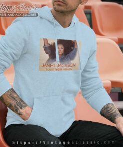 Janet Jackson Together Again Tour 2023 Poster Hoodie