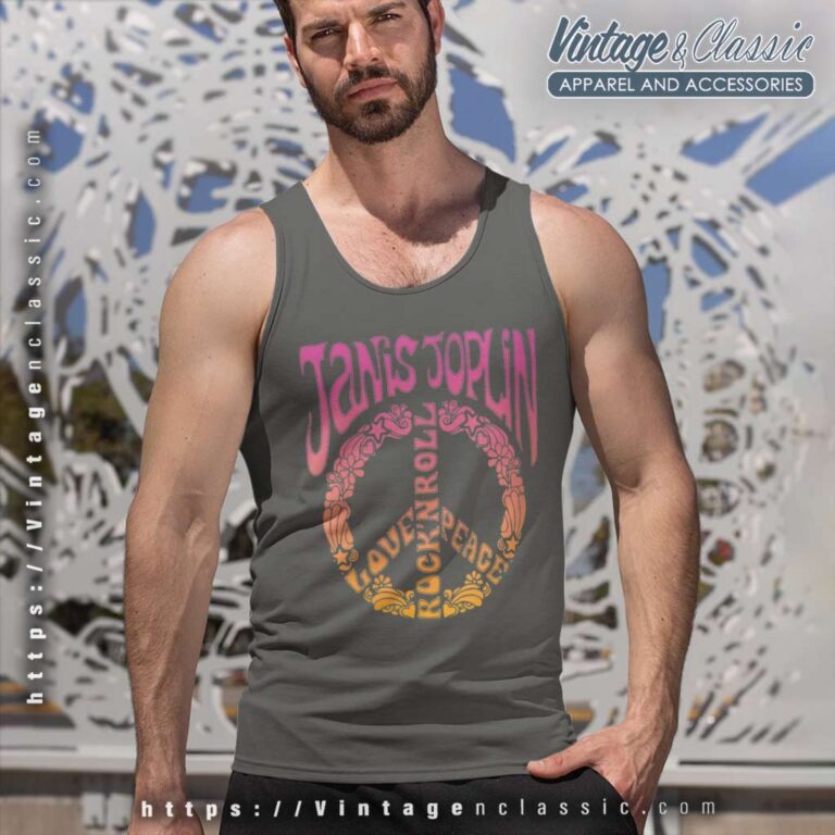 Janis Joplin Art Nouveau Tank Top Racerback Janis Joplin Art Nouveau Tank Top Racerback