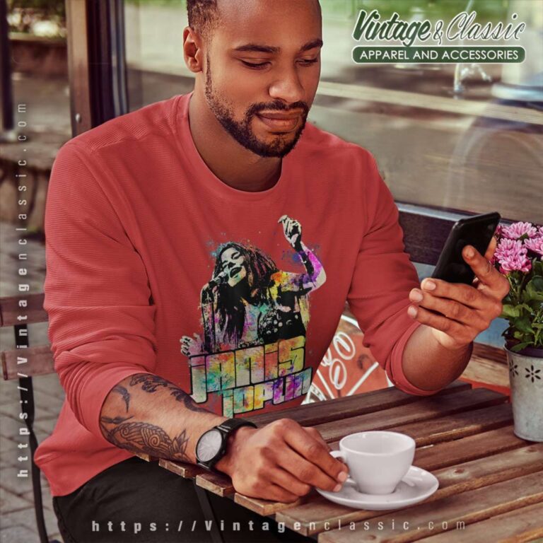 Janis Joplin Colors Of Janis Sweatshirt Janis Joplin Colors Of Janis Sweatshirt