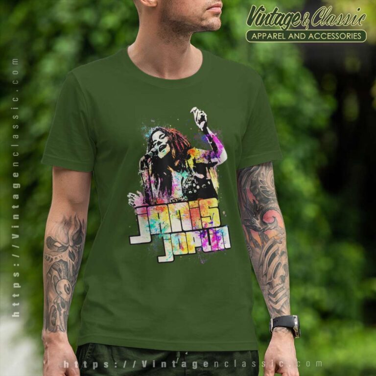 Janis Joplin Colors Of Janis T Shirt Janis Joplin Colors Of Janis T Shirt