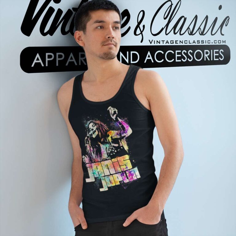 Janis Joplin Colors Of Janis Tank Top Racerback Janis Joplin Colors Of Janis Tank Top Racerback
