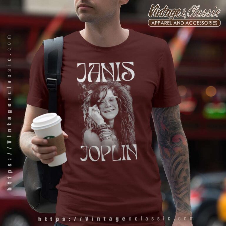 Janis Joplin Fashion Icon T Shirt Janis Joplin Fashion Icon T Shirt