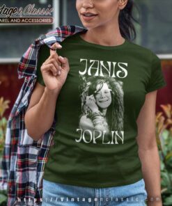 Janis Joplin Fashion Icon Women TShirt