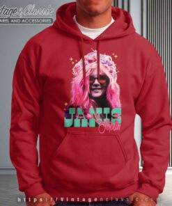 Janis Joplin Feathers In Her Hair Hoodie
