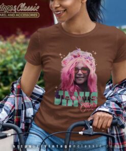 Janis Joplin Feathers In Her Hair Women TShirt