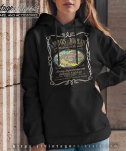 Janis Joplin Houston Handbill Hoodie