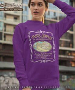 Janis Joplin Houston Handbill Sweatshirt