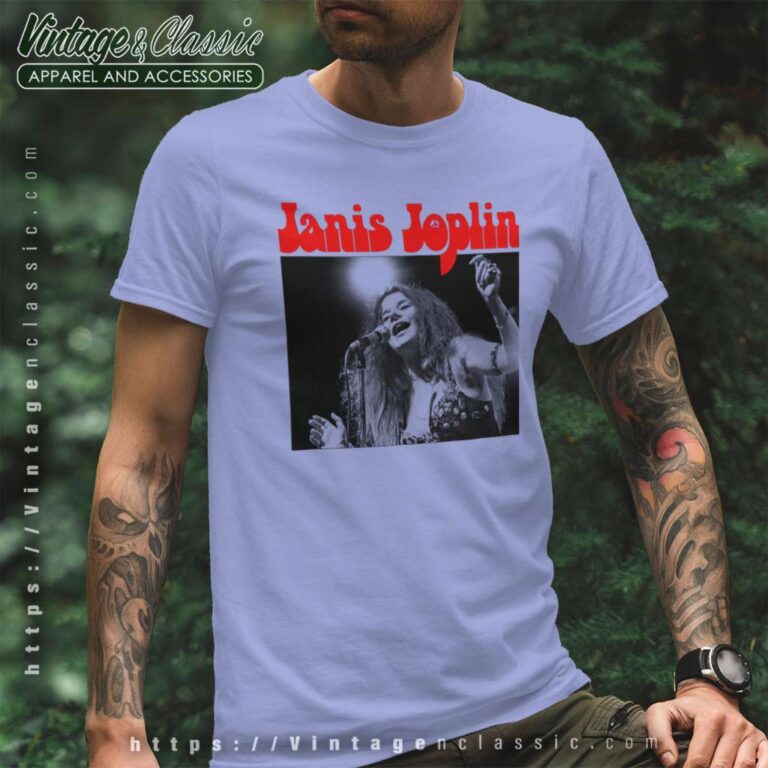 Janis Joplin Peace Performing T Shirt Janis Joplin Peace Performing T Shirt