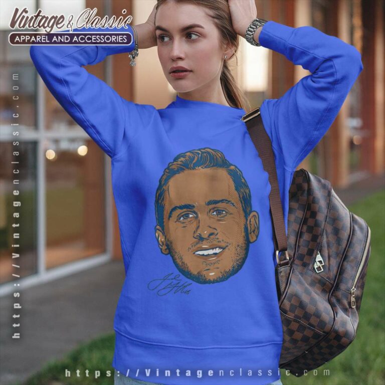 Jared Goff Detroit Lions Swag Head Signature Sweatshirt Jared Goff Detroit Lions Swag Head Signature Sweatshirt
