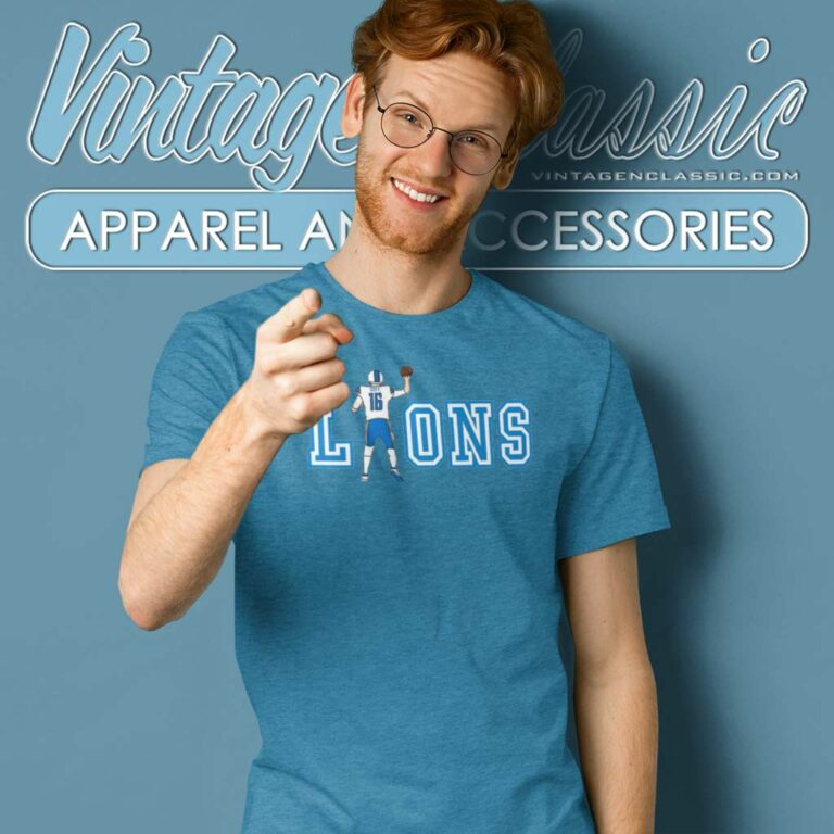 Jared Goff Detroit Lions T Shirt Jared Goff Detroit Lions T Shirt