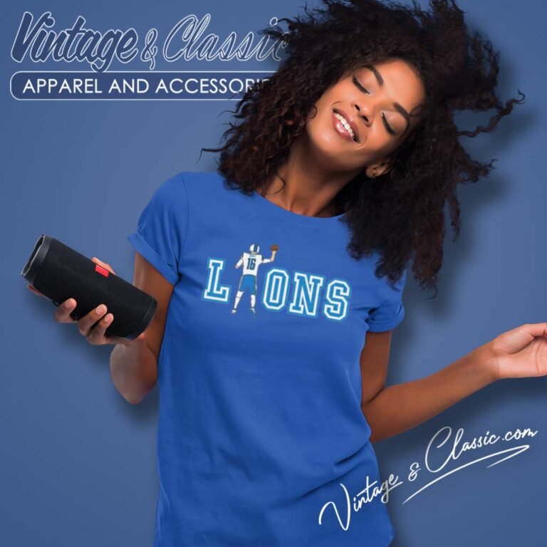 Jared Goff Detroit Lions Women TShirt Jared Goff Detroit Lions Women TShirt