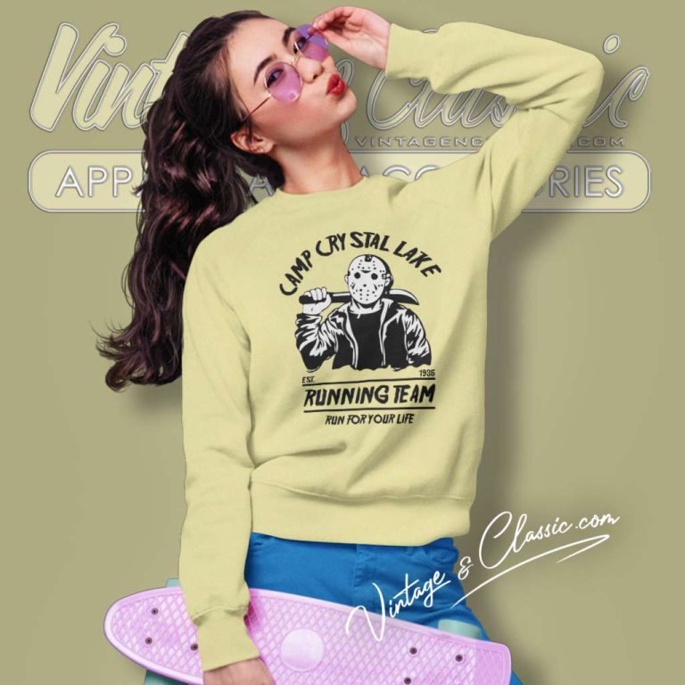 Jason Camp Crystal Lake Sweatshirt Jason Camp Crystal Lake Sweatshirt