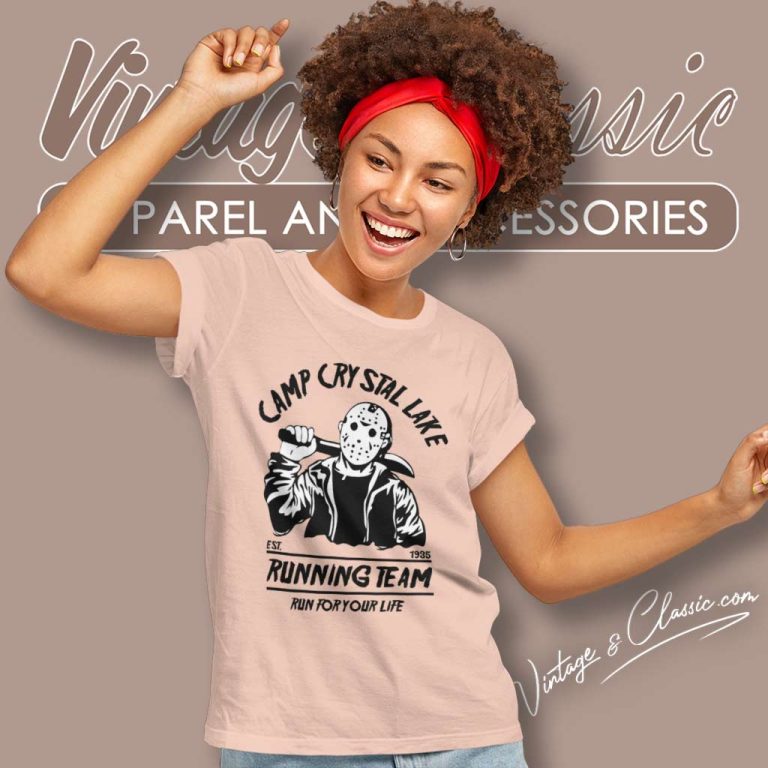 Jason Camp Crystal Lake Women TShirt Jason Camp Crystal Lake Women TShirt