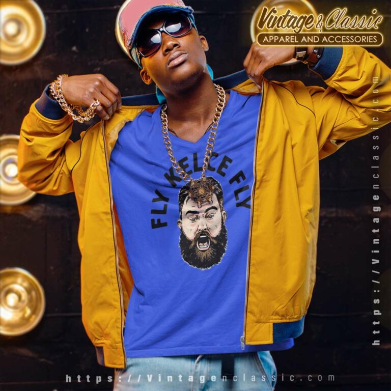 Jason Kelce Fly Shirt Philly Eagles V Neck TShirt Jason Kelce Fly Shirt Philly Eagles V Neck TShirt