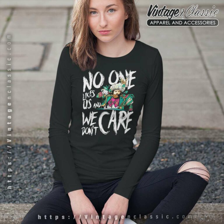 Jason Kelce No One Likes Us And We Dont Care Long Sleeve Tee Jason Kelce No One Likes Us And We Dont Care Long Sleeve Tee