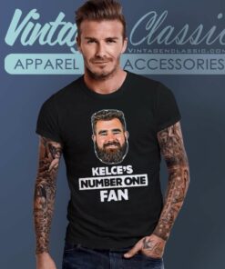 Jason Kelce Number One Fan Shirt Nfl Eagles Philadelphia Star T Shirt