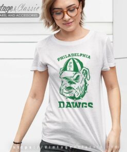 Jason Kelce Philadelphia The Dawgs Women TShirt