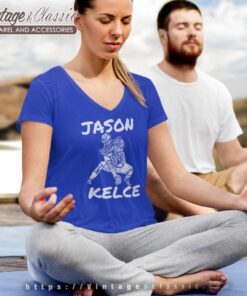 Jason Kelce Player Highlight V Neck TShirt