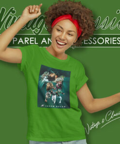 Jason Kelce Poster Shirt Thanks For The Memories Big Guy Women T Shirt