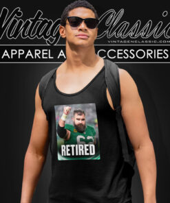 Jason Kelce Retired Tank Top Racerback