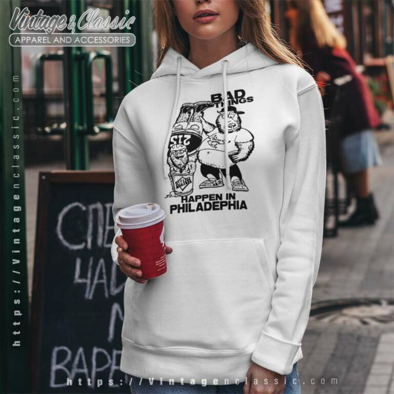 Jason Kelce Shirt Bad Things Happen In Philadelphia Hoodie Jason Kelce Shirt Bad Things Happen In Philadelphia Hoodie