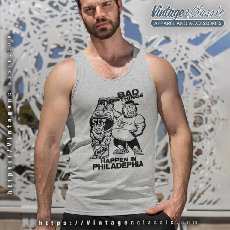 Jason Kelce Shirt Bad Things Happen In Philadelphia Tank Top Racerback Jason Kelce Shirt Bad Things Happen In Philadelphia Tank Top Racerback