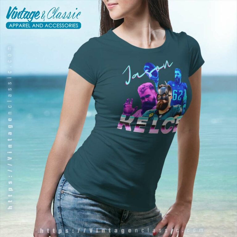 Jason Kelce Shirt Jason Philadelphia Color 80s Women TShirt Jason Kelce Shirt Jason Philadelphia Color 80s Women TShirt