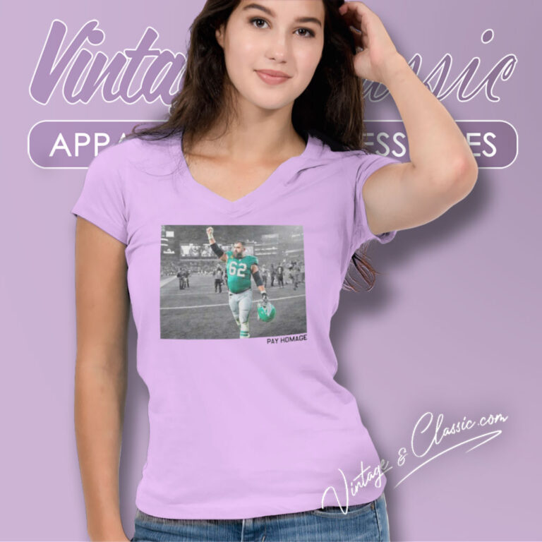 Jason Kelce Shirt Pay Homage V Neck TShirt Jason Kelce Shirt Pay Homage V Neck TShirt