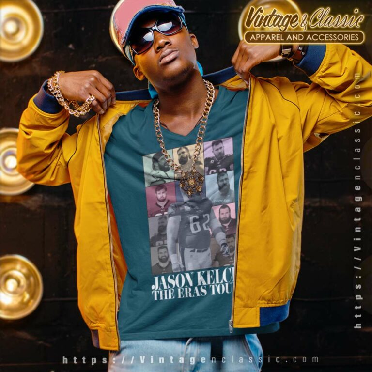 Jason Kelce The Eras Tour V Neck TShirt Jason Kelce The Eras Tour V Neck TShirt