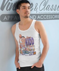 Jason Kidd Caricature Phoenix Suns Nba Tank Top Racerback