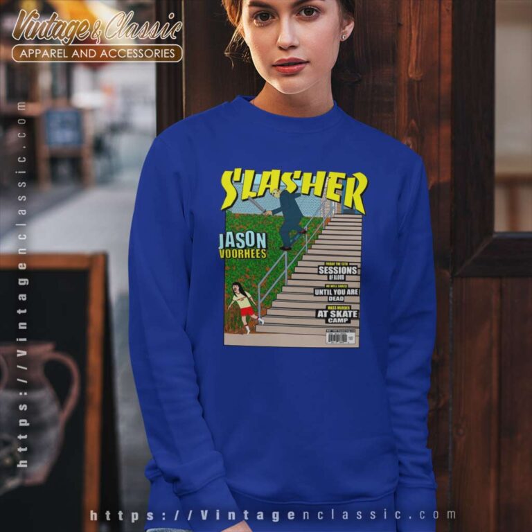 Jason Slasher Thrasher Mag Cover Sweatshirt Jason Slasher Thrasher Mag Cover Sweatshirt