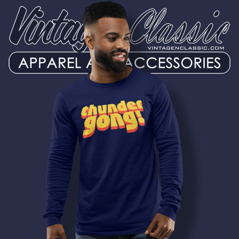 Jason Sudeikis Thunder Gong Long Sleeve Tee Jason Sudeikis Thunder Gong Long Sleeve Tee