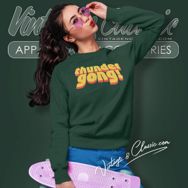 Jason Sudeikis Thunder Gong Sweatshirt Jason Sudeikis Thunder Gong Sweatshirt