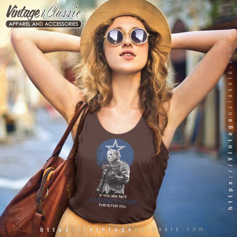 Jason Voorhees If You Are Not Dallas Cowboys Tank Top Racerback Jason Voorhees If You Are Not Dallas Cowboys Tank Top Racerback